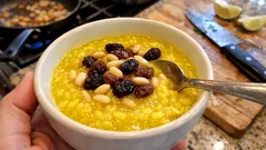 Altın Rengi Zerde Tatlısı: Pirinç Taneli, Boza Kıvamında Kolay Tarif