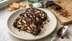 Sadece 3 malzemeyle fırınsız mozaik pasta: dilim dilim net çıkan tarif