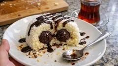 Sürprizli İrmik Tatlısı: İçinden truff çıkan, dolapta dinlenen soğuk tatlı