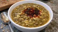 Şehriyeli Yeşil Mercimek Çorbası: Tek tencerede doyurucu, ev usulü tarif
