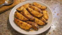 Fırında mısır unlu patates: az yağla dışı çıtır, içi yumuşak