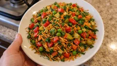 Kavrulmuş tel şehriye salatası: tane tane, ferah ve doyurucu meze tarifi