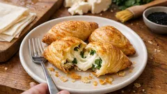 Çıtır Çıtır Midye Börek: Yufkayı Büzerek Kolay Şekil Verme Yöntemi