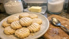 3 malzemeli kurabiye tarifi: 20 dakikada kıyır kıyır çay saati klasiği