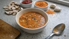 Mantarlı Tarhana Çorbası: Az malzemeyle yoğun aromalı, ev usulü tarif