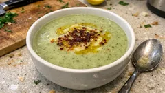 Yoğurtlu terbiyesiyle ipeksi kıvam: Terbiyeli ıspanak çorbası tarifi