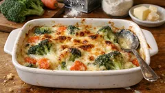 Brokoliyi sevdiren tarif: Kaşarlı beşamel soslu fırında brokoli graten