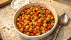 Urfa usulü nohut tava: fırında sebzeli, baharatı tam yerinde pratik tarif