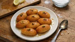 Tam kıvamında şekerpare: limonlu şerbetiyle dışı nar gibi, içi yumuşacık