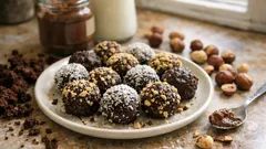 Kekten trüf gibi: fındık kremalı çikolatalı top kek tarifi