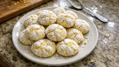 Ağızda dağılan limonlu kurabiye: çay saatine mis gibi, tam kıvamında