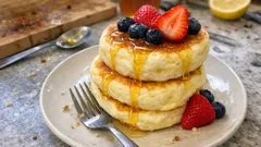 Bulut pankek tarifi: yumurta akıyla sufle gibi kabaran yumuşacık pankekler