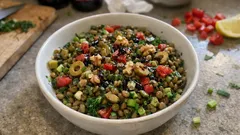 Nar ekşili yeşil mercimek salatası: tane tane, ferah ve her sofraya yakışan tarif