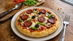 Fırın yoksa da olur: Kapak kapalı tavada yumuşacık pizza tarifi