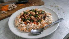 Mantarlı Havuç Tarator: yoğurtlu, cevizli sosuyla sofraya çok yakışan meze