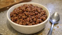 Kavrulmuş kıyma konservesi: kavanozda vakumla uzun süre saklama tarifi