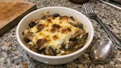 Fırında Mantar Graten: Az malzemeyle kaşarı tam kıvamında kızartan pratik tarif