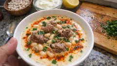 Yoğurtlu Kuru Fasulye Çorbası: Terbiyesi kesilmeyen, doyurucu tarif