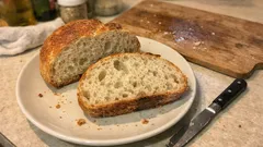 Yoğurmadan ev ekmeği: karıştır, mayalandır, fırına ver