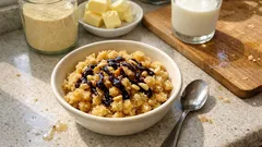 Helvacı Ali usulü irmik helvası: kaynatılmayan sütlü şerbet ve pekmez dokunuşuyla