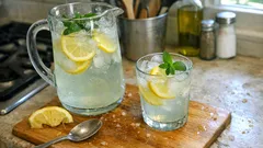Limonları dondurarak yapılan kolay limonata: buz gibi, yoğun aromalı