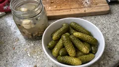Sirkesiz, limonsuz kornişon turşusu: doğal fermantasyonla kıtır kıtır tarif