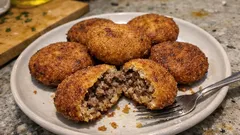 Dışı çıtır, içi yumuşak: Patatesli bulgur köftesi kızartması tarifi