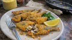 Buzluk için balık tava: istavriti unlayıp tavaya dizin, canınız istediğinde 10 dakikada pişirin