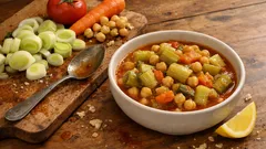 Tek tencerede nohutlu pırasa: zeytinyağlı tadında, tok tutan ev yemeği