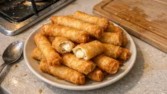 Yağ çekmeyen peynirli sigara böreği: çıtır çıtır sonuç için pratik tarif