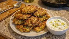 Altın gibi kızaran lahana mücveri: Dağılmadan çıtır çıtır nasıl yapılır?