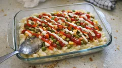 Kalabalığa pratik: tek borcamda tepside kumpir tarifi