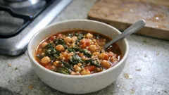 Tek tencerede Pirpirim Aşı: semizotu, nohut ve bulgurla doyurucu sulu yemek