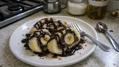 İrmikli Muzlu Rulo Tatlı: Az malzemeyle pastane şıklığında bir lezzet