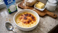 Bursa usulü süt helvası: fırında üstü kızaran, ipeksi dokulu tarif