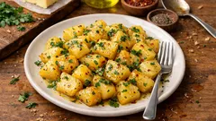 Dağılmayan kahvaltılık patates kavurması: tereyağı + zeytinyağıyla kısa sürede