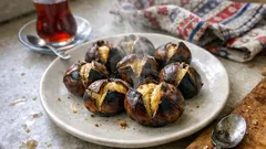 Fırında kestane kebap: çizip ıslatınca kabuğu tek hamlede açılıyor