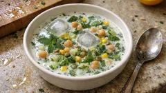 Baklagilli yoğurtlu soğuk çorba: yazın kâse kâse içilen ferah tarif