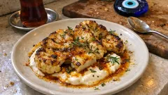 Haşlamadan fırında karnabahar biftek: dışı kızaran, içi yumuşacık