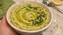 Kabak Humus Tarifi: Nohut ve tahinle daha hafif, pürüzsüz bir meze