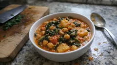 Tek tencerede pazı curry: nohut ve patatesle kremamsı, doyurucu bir yemek