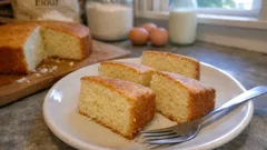 Tam kıvamında sade kek: 170°C’de kabarıp kurumayan ev yapımı tarif