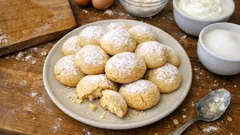 10 dakikada hazırlanan Boşnak kurabiyesi: dışı şekerli, içi yumuşacık