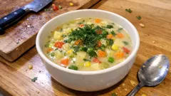 Tek tencerede kremalı sebze çorbası: tane tane dokulu, ipeksi kıvamıyla