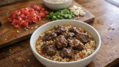 Tek tencerede fırında et kapama: et lokum gibi, pilav tane tane