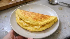 Yumurtasız ama omlet gibi: kabak çekirdeğiyle vegan puf omlet tarifi