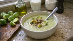 Sütlü Brüksel lahanası çorbası: pürüzsüz kıvamlı, hafif ve doyurucu tarif