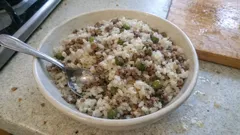 Tane tane kıymalı bezelyeli pilav: ölçüsü şaşmayan ev usulü tarif