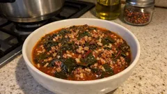 Kıymalı Pancar Yaprağı Yemeği: Pirinçle tam kıvamında, pratik tencere tarifi