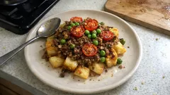 Fırında vegan patates musakka: mantar ve cevizli harcıyla doyurucu bir ana yemek